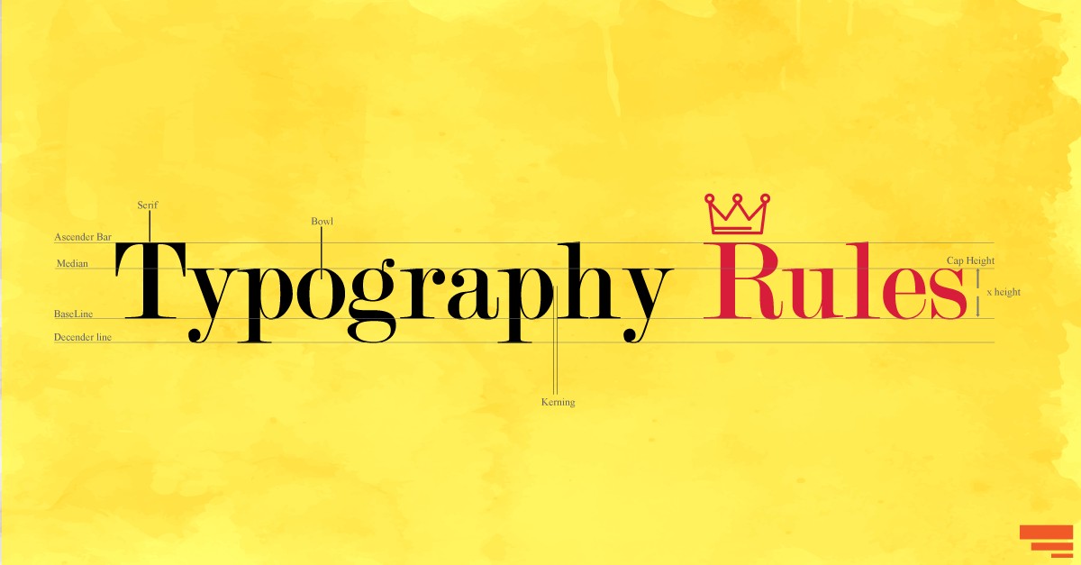 punny typography rules